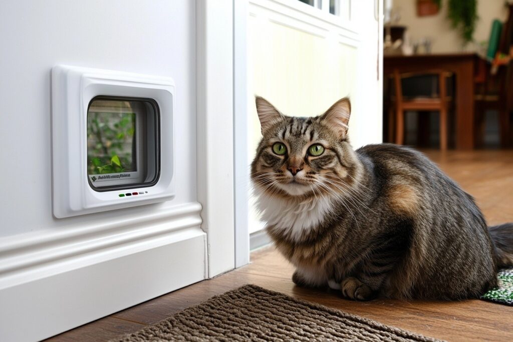 How a Microchip Cat Door Can Keep Unwanted Visitors Out