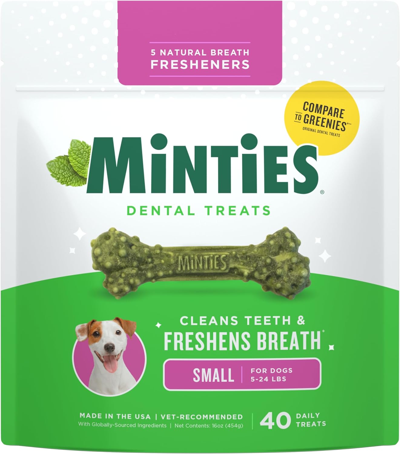 Minties Dog Dental Bone Treats