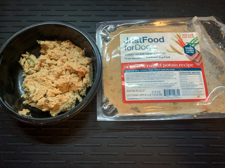 JustFoodForDogs Review: How the Food, Ingredients, and Options Stack Up