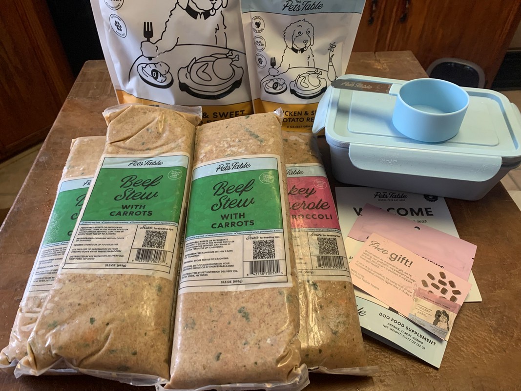 the pets table dog food review