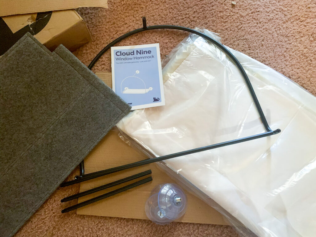 cloud 9 window perch assemble