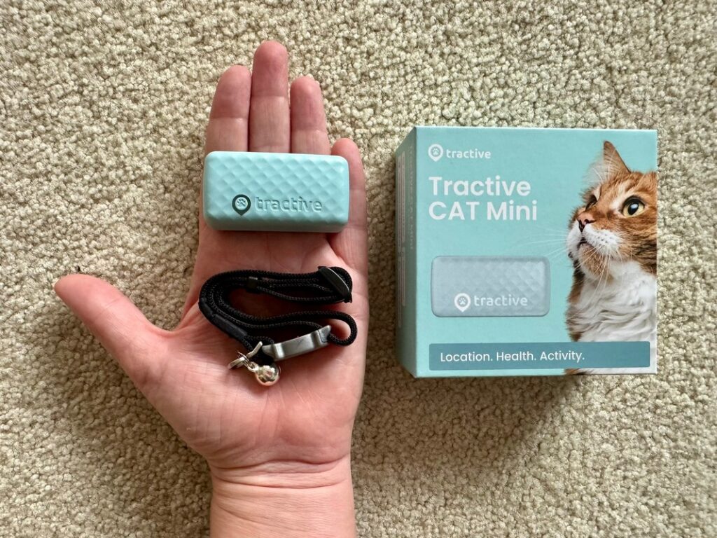 Tractive GPS tracker for cats