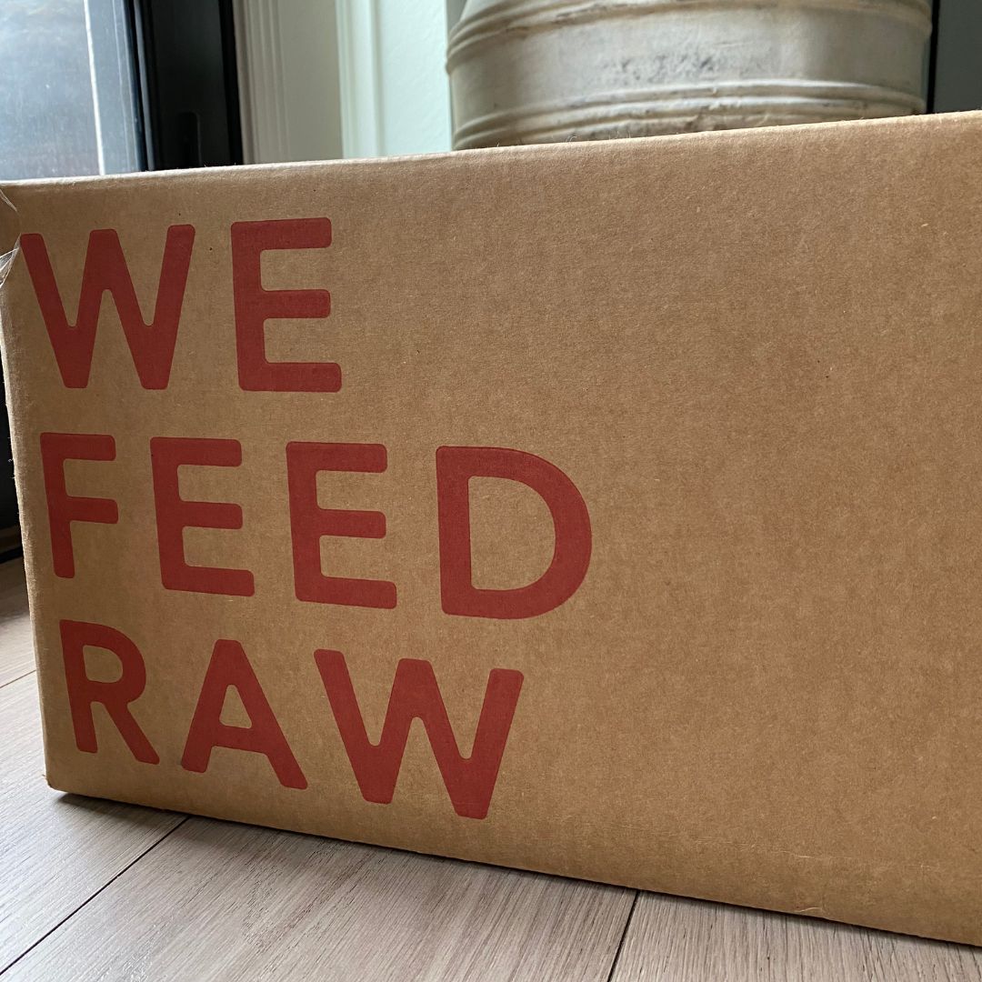 We Feed Raw Dog Food